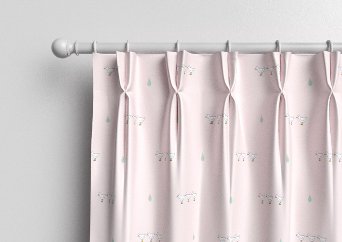 Puddle Down, Mummy Duck Dolly Mix - Made to Measure Curtains - Image 10